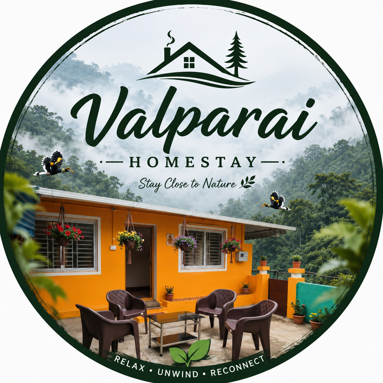 Valparai Homestay Logo